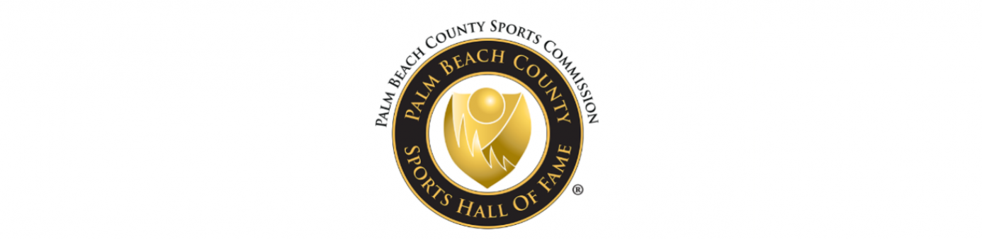 White Background seal of Palm Beach County Sports Commission Seal 