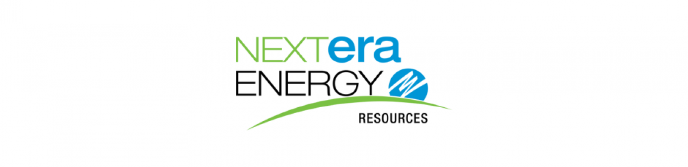 Next Era Energy Logo with white background