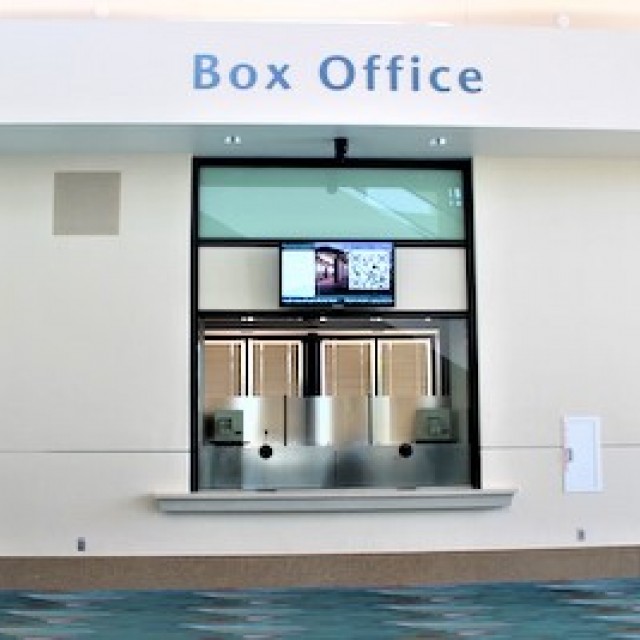 Box Office Space in front of Exhibit Hall Lobby B Entrance